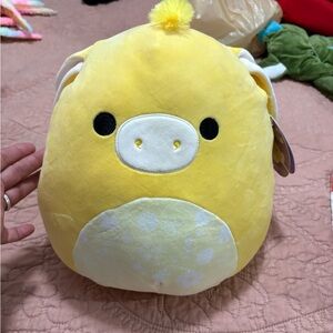 Squishmallows Gavyn the Yellow Donkey Plush – Soft Stuffed Animal